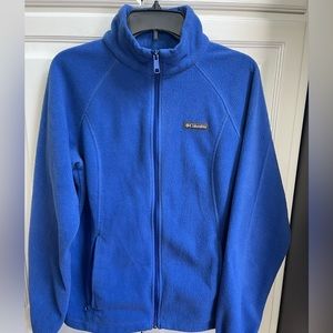 Columbia Size Large Zip Up Unisex Fleece